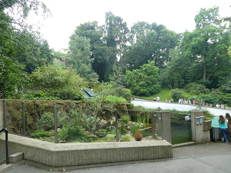 Anlage für Europäische Reptilien, Europäische Amphibien und Fische am 6. Juni 2018 im Zoologischen Garten Wuppertal
