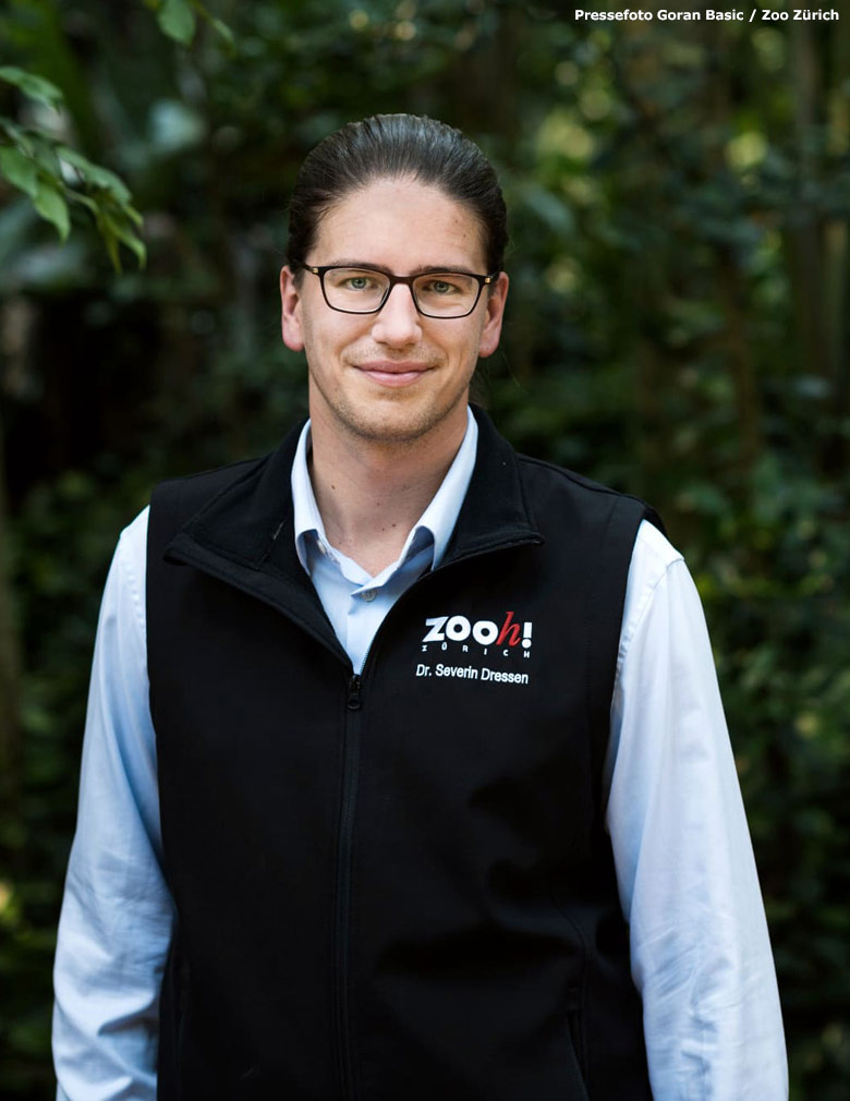 Ab dem 1. Juli 2020 der neue Direktor des Zoo Zürich: Dr. Severin Dressen (Pressefoto Goran Basic - Zoo Zürich)