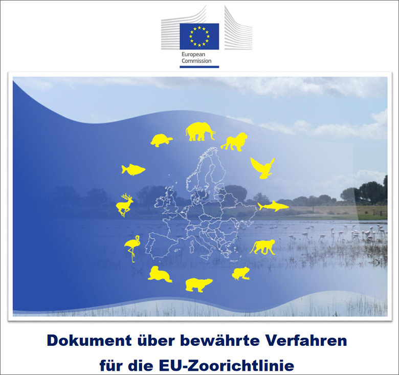 Dokument über bewährte Verfahren für die EU-Zoorichtlinie 2015 erstellt im Auftrag der Europäischen Kommission