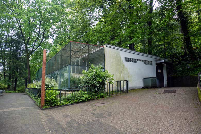 Kleinkatzen-Haus am 7. Mai 2024 im Wuppertaler Zoo