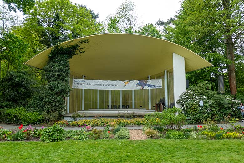 Musikmuschel am 1. Mai 2022 im Wuppertaler Zoo