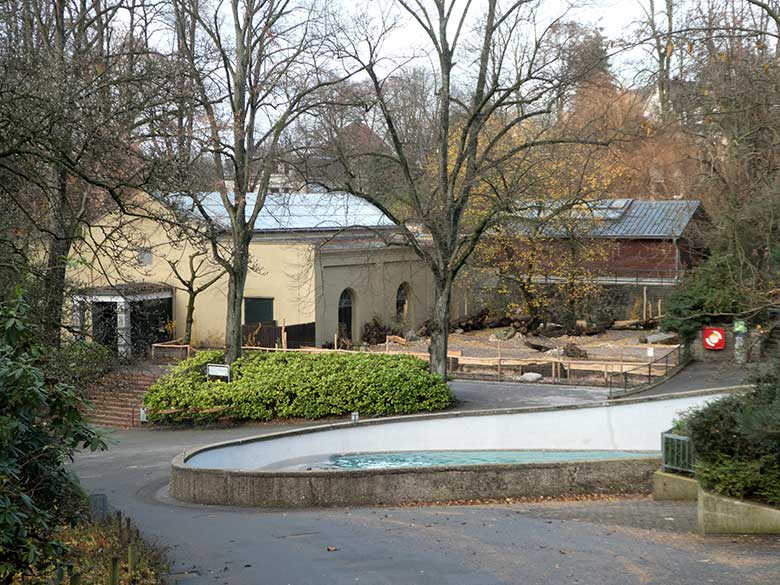 Südamerika-Haus am 29. November 2019 im Zoologischen Garten Wuppertal