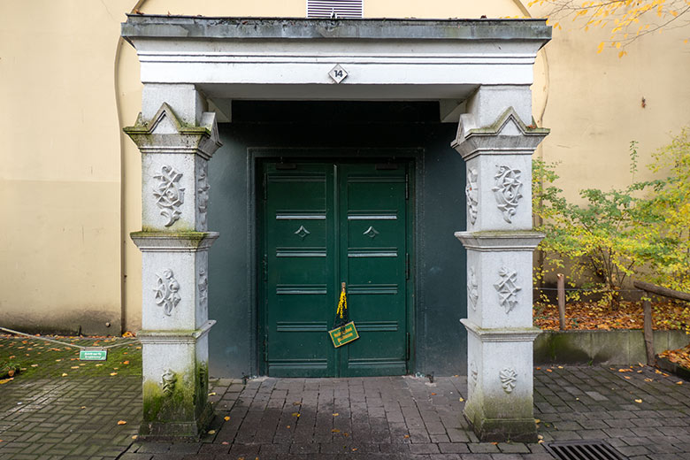 Für Zoogäste vorübergehend geschlossenes Südamerika-Haus am 18. November 2024 im Wuppertaler Zoo