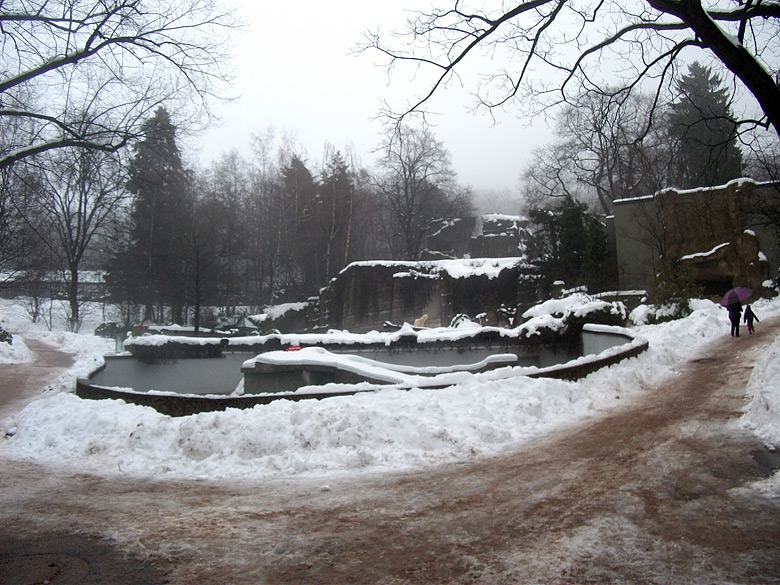Nordlandpanorama im Zoo Wuppertal am 1. Januar 2011