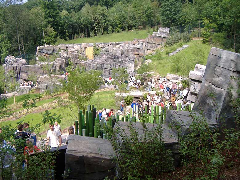 Offizielle Eröffnung der Tiger-Anlage am 24. Mai 2007 im seitdem so genannten Tiger-Tal im Zoo Wuppertal
