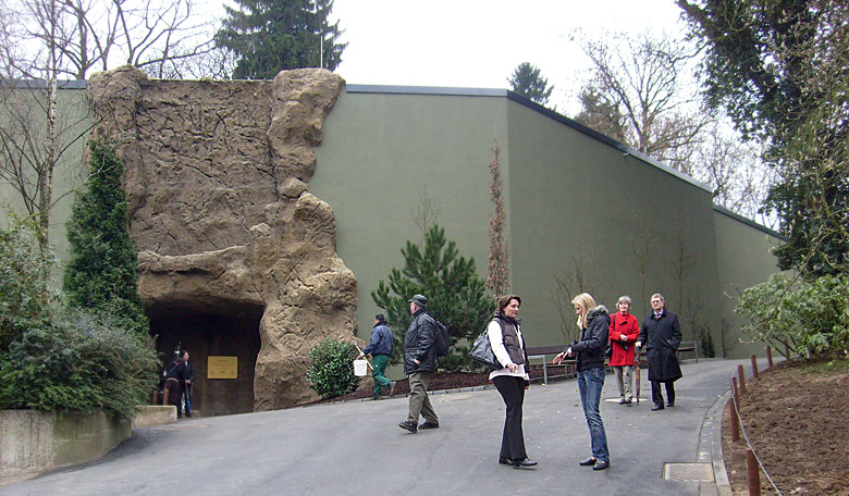 Neue Pinguin-Anlage im Zoologischen Garten Wuppertal am 23. März 2009