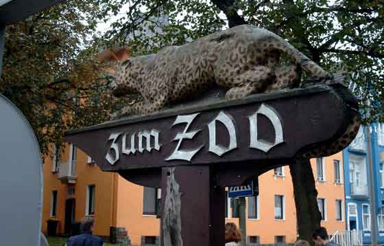 Hinweis zum Zoo im Oktober 2002