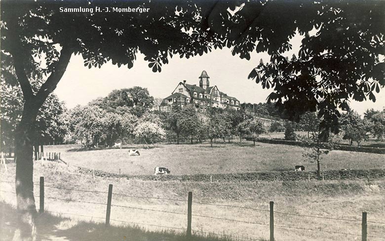 Kurhaus Waldesruh auf einer Ansicht von 1925 (Sammlung H.-J. Momberger)